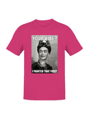 Frida Kahlo Iconic Artist Meme Men's T-shirt