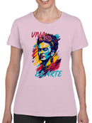 Frida Kahlo Vibrant Art Tribute Women's T-shirt