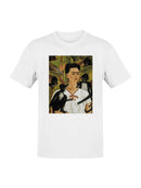 Frida Kahlo Woman with Monkeys in a Tropical Setting Women's T-shirt