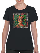 Frida Kahlo Embracing Feminine Power Women's T-shirt