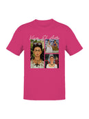 Frida Kahlo Viva El Arte: Celebrating Iconic Portraits Women's T-shirt