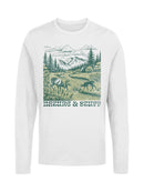 Tranquil Wilderness Scene Women's Long Sleeve
