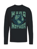 Earth Awareness Typography Design Women's Long Sleeve