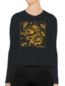 Save the Bees Floral Design Women's Long Sleeve