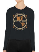Protect, Preserve, Conserve - Earth Awareness Design Women's Long Sleeve