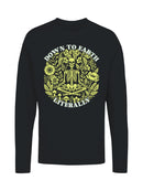 Down to Earth Literally Skeleton Art Women's Long Sleeve