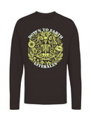 Down to Earth Literally Skeleton Art Women's Long Sleeve