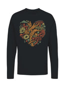 Heart of the Forest: Fungal Harmony Women's Long Sleeve
