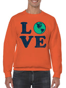Love for Earth Men's Sweatshirt
