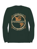 Protect, Preserve, Conserve - Earth Awareness Design Men's Sweatshirt