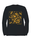 Save the Bees Floral Design Men's Sweatshirt