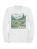 Tranquil Wilderness Scene Men's Sweatshirt