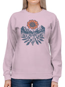 Mountain Blossom Harmony Women's Sweatshirt