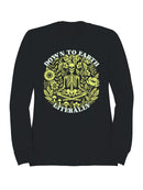 Down to Earth Literally Skeleton Art Women's Sweatshirt