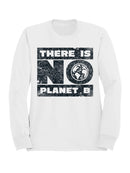 No Planet B Message Women's Sweatshirt