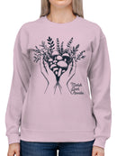 Handful of Nature's Bounty Women's Sweatshirt
