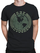 Earth Advocate Emblem Men's T-shirt