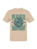 Earth Awareness Typography Design Men's T-shirt
