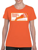 Officially Licensed Fanta Discover Refreshing Flavour Women's T-shirt