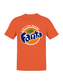 Officially Licensed Fanta Logo with Slogan Women's T-shirt