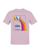 Officially Licensed Fanta Retro Advertisement with Rainbow Pour Women's T-shirt