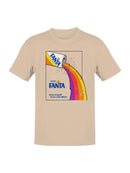 Officially Licensed Fanta Retro Advertisement with Rainbow Pour Women's T-shirt
