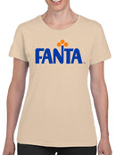 Officially Licensed Fanta Vintage Logo Women's T-shirt