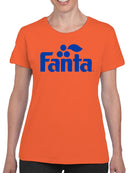 Officially Licensed Fanta Logo Women's T-shirt