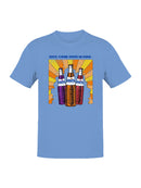 Officially Licensed Fanta Retro Flavor Explosion Men's T-shirt