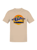 Officially Licensed Fanta Tropical Sunset Logo beach Men's T-shirt