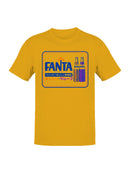 Officially Licensed Fanta Retro Beverage Advertisement Men's T-shirt