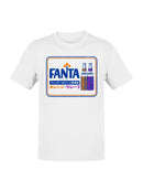 Officially Licensed Fanta Retro Beverage Advertisement Men's T-shirt