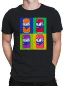 Officially Licensed Fanta Pop Art Style Cans Men's T-shirt