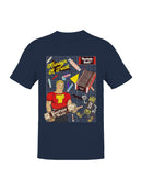 Officially Licensed Tootsie Roll Vintage Advertisement Collage Men's T-shirt