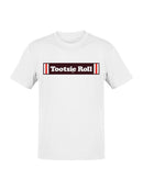 Officially Licensed Tootsie Roll  Logo Men's T-shirt