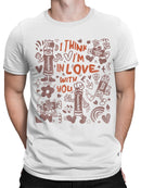 Officially Licensed Tootsie Roll Whimsical Love Men's T-shirt