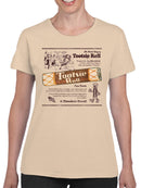 Officially Licensed Tootsie Roll The Sweet History Women's T-shirt