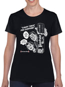 Officially Licensed Tootsie Roll Retro Advertisement Women's T-shirt