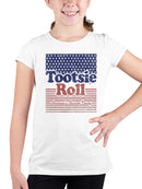 Officially Licensed Tootsie Roll Vintage Design Youth's T-shirt
