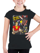 Officially Licensed Tootsie Roll Vintage Advertisement Collage Youth's T-shirt