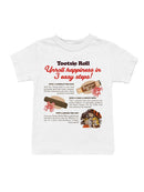 Officially Licensed Tootsie Roll Unroll Happiness : A Three-Step Experience Youth's T-shirt