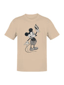 Vintage Cartoon Mouse Art Women's T-shirt
