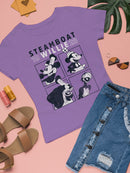 Vintage Steamboat Willie Design Women's T-shirt