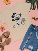 Classic Cartoon Mouse Design Women's T-shirt
