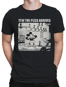 Excitement When Pizza Arrives Men's T-shirt