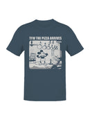 Excitement When Pizza Arrives Men's T-shirt