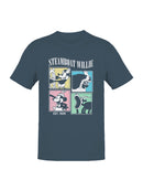 Classic Steamboat Willie Art Men's T-shirt