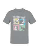 Classic Steamboat Willie Art Men's T-shirt