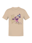 Retro Cartoon Steamboat Adventure Men's T-shirt