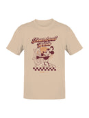 Vintage Steamboat Willie Silhouette Men's T-shirt